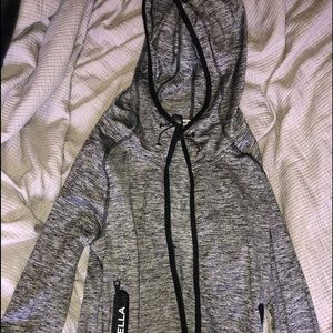 never worn outdoors, ivory ella zip up